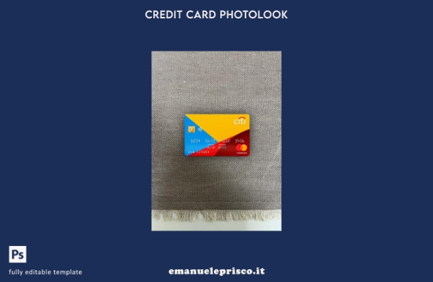 modello anteriore photolook mastercard olandese Citibank stile verificato